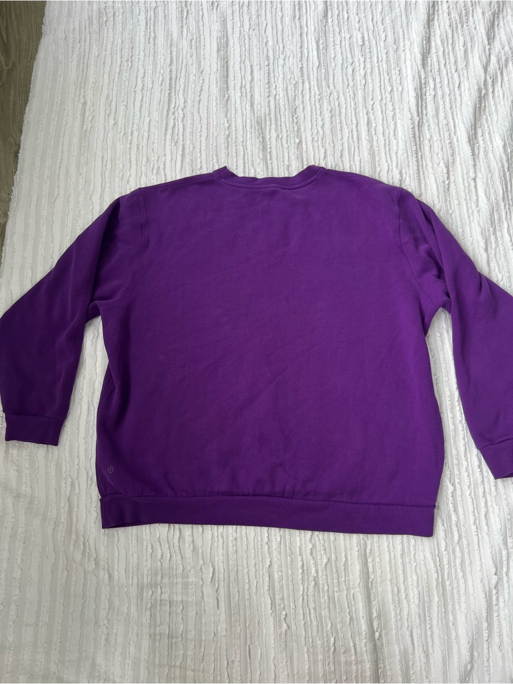 lululemon athletica Purple Crewneck Athletic Club Sweatshirt - Picture 2 of 2